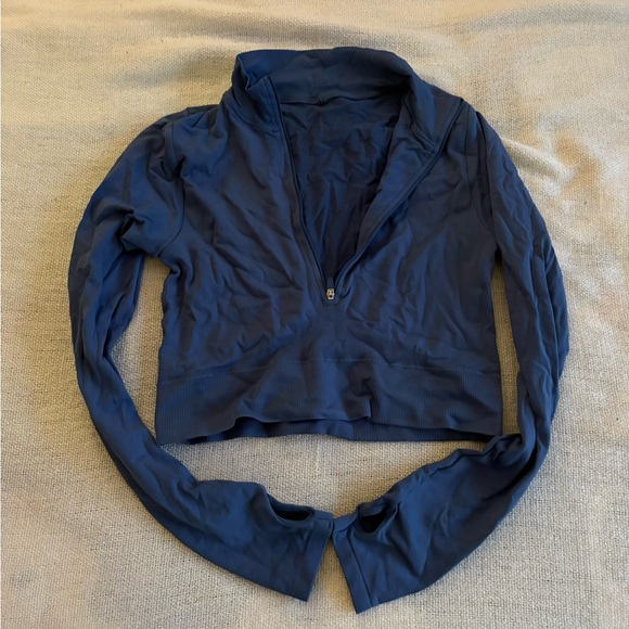 Cropped Quarter Zip - Picture 1 of 1